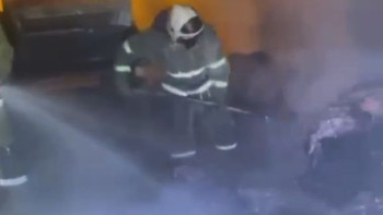 Фотография к новости: Алматы қаласында  металл қоймайсы өртенді