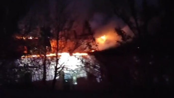 Фотография к новости: Қарағандыда тұрғын үй өртенді