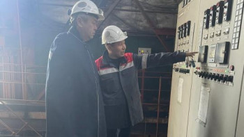 Фотография к новости: Энергетика вице-министрі Жезқазған ЖЭО-на барды