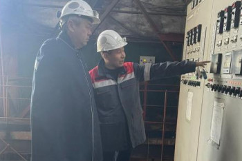 Фотография к новости: Энергетика вице-министрі Жезқазған ЖЭО-на барды