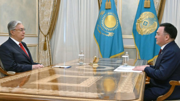 Фотография к новости: Тоқаев Жоғарғы Сот төрағасын қабылдады