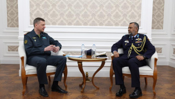 Фотография к новости: Бангладеш Республикасының әскери атташесі Қорғаныс министрлігінде болды