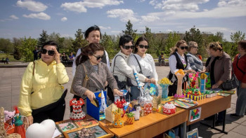 Фотография к новости: Жетісуда бірлік күні қайырымдылыққа ұласты