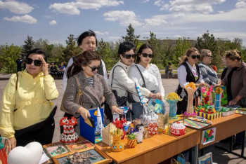 Фотография к новости: Жетісуда бірлік күні қайырымдылыққа ұласты