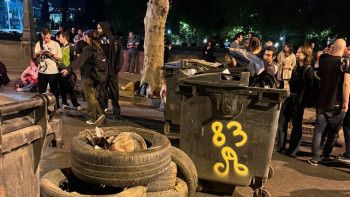 Фотография к новости: Грузияда наразылық басылмай тұр