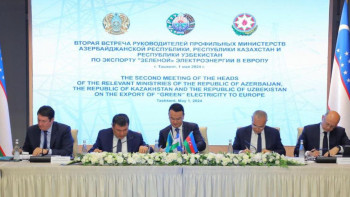 Фотография к новости: Қазақстан, Әзірбайжан және Өзбекстан маңызды меморандумға қол қойды