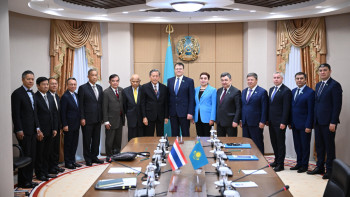 Фотография к новости: Қазақстан мен Тайландтың парламентаралық ынтымақтастығы мәселелері талқыланды