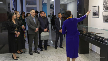 Фотография к новости: Р.Қошқарбаев пен С.Нұрмағамбетов құрдас болған: Ұлттық музейде қос батырға арналған көрме ашылды