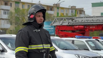 Фотография к новости: Ұлытау құтқарушыларына жаңа техниканың кілттері табысталды