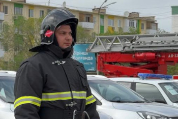 Фотография к новости: Ұлытау құтқарушыларына жаңа техниканың кілттері табысталды