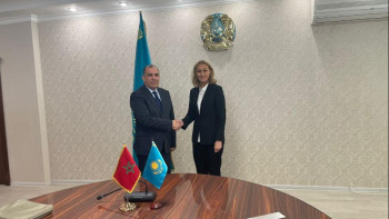 Фотография к новости: Қазақстан және Морокко Әділет министрліктері өзара ынтымақтастықты жолға қойды