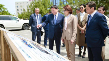 Фотография к новости: Түркістанда 49 медициналық-санитариялық алғашқы көмек нысаны салынады