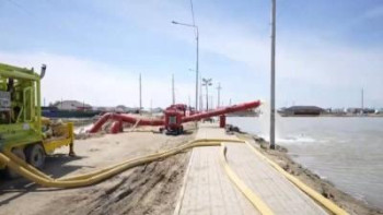 Фотография к новости: Құлсарыда дезинфекциялау жұмыстары жүргізілуде