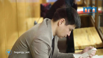 Фотография к новости: "Мен ант етемін". Байжанов соттағы соңғы сөзін айтты