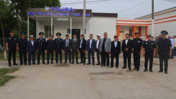 Фотография к новости: Түркістан облысында жаңа 2 учаскелік полиция бекеті ашылды