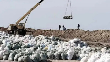 Фотография к новости: Атырау қаласы мен Құрманғазы ауданында ұзындығы 300 шақырымнан асатын бөгет салынды