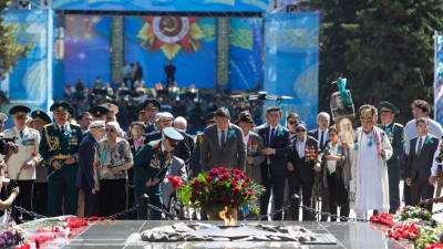 Алматыда Жеңіс күні тойланды