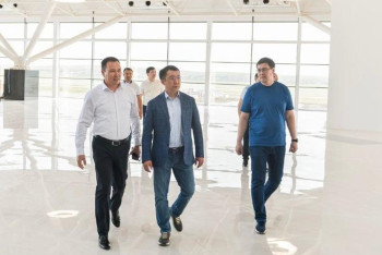 Фотография к новости: Шымкент пен Қызылорда әуежайларындағы құрылыс жұмыстары аяқталуға жақын