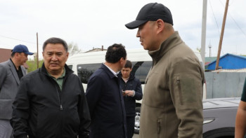 Фотография к новости: Министр Шарлапаев Ақмола облысында болды