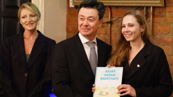 Фотография к новости: Қазанда қазақ халық ертегілері жинағының тұсаукесері өтті