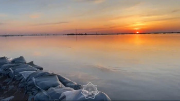 Фотография к новости: Қызылордалық құтқарушылар Жайыққа дронмен мониторинг жүргізді