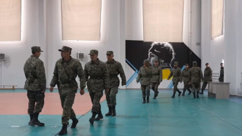 Фотография к новости: Су тасқыны. Атырауға Ақтөбеден Ұлттық гвардия әскерилері барды