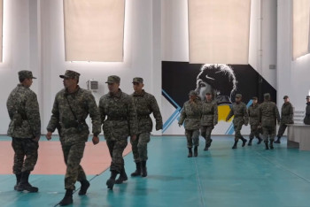 Фотография к новости: Су тасқыны. Атырауға Ақтөбеден Ұлттық гвардия әскерилері барды