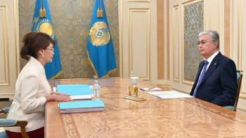 Фотография к новости: Президентке Мәдениет министрлігінің атқарған жұмысы жөнінде есеп берілді