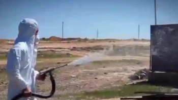 Фотография к новости: Су тасқыны. Құлсарыда 2192 тұрғын үй дезинфекцияланды