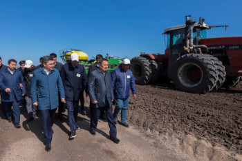 Фотография к новости: Олжас Бектенов жұмыс сапарымен Ақмола облысына барды