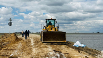 Фотография к новости: Атыраудағы Индербор кентіне кірме жол ашылды