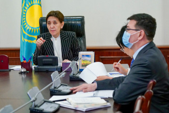 Фотография к новости: Демалыс кезінде балалардың қауіпсіздігіне баса мән берілгені жөн – Дүйсенова