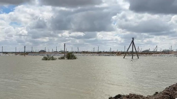 Фотография к новости: Жайық өзенінің деңгейі тағы көтерілді