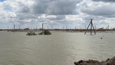 Атырауда Жайық өзенінің деңгейі көтерілді