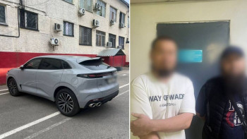 Фотография к новости: Алматы облысында полицейлер көлік тасымалдаушы алаяқтарды ұстады