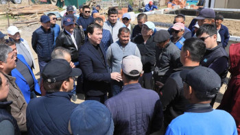 Фотография к новости: Ойыл ауданында мердігерлер 200-ден астам үйді салуға кірісті