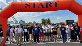 Фотография к новости: Сағадат Нұрмағамбетовтің 100 жылдығына арналған жарыс өтті