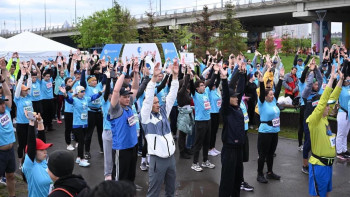 Фотография к новости: Астанада ерекше балалардың ата-аналары экоакцияға қолдау білдірді
