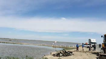 Фотография к новости: Жайық өзеніндегі су деңгейі қандай