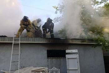 Фотография к новости: Ақтөбеде қырық адам эвакуацияланды