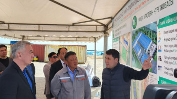 Фотография к новости: Серік Жұманғарин мен Айдарбек Сапаров өңірлерді аралауды бастады