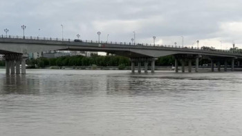 Фотография к новости: Жайық өзенінде су деңгейі тағы көтерілді