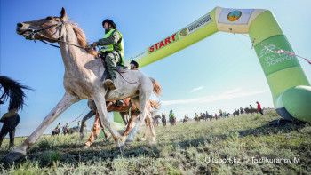 Фотография к новости: "Ұлы дала жорығы". БҚО командасы жарыстан шығып қалды
