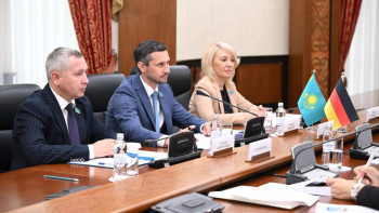 Фотография к новости: Қазақстан мен Германияның парламентаралық ынтымақтастығы мәселелері талқыланды