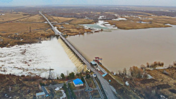 Фотография к новости: "Қытай-Қазақстан шекарасында дамбы жарылды". Министрлік ресми мәлімдеме жасады