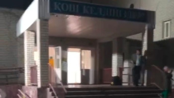 Фотография к новости: Су тасқыны: жергілікті мектепке 99 адам эвакуацияланды