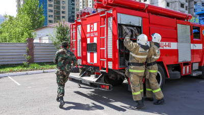 Ақмола облысында «Өрт-2024» республикалық оқу-жаттығуы өтті