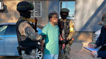 Фотография к новости: ҰҚК: Терроризмді насихаттаған күдікті ұсталды