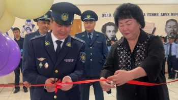 Фотография к новости: ШҚО-да жас полицейлердің кадет сыныбы ашылды