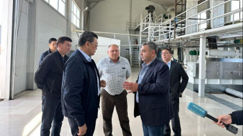 Фотография к новости: СҚО-да Орталық Азиядағы ең үлкен сүт кешенің құрылысы басталды